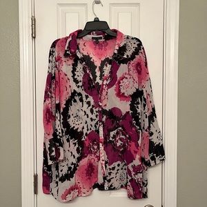 Plus size top, 2X blouse